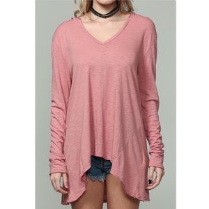 Long Sleeve Pullover Shark Bite Tunic Hooded Top Lightweight Hoodie Shirt S